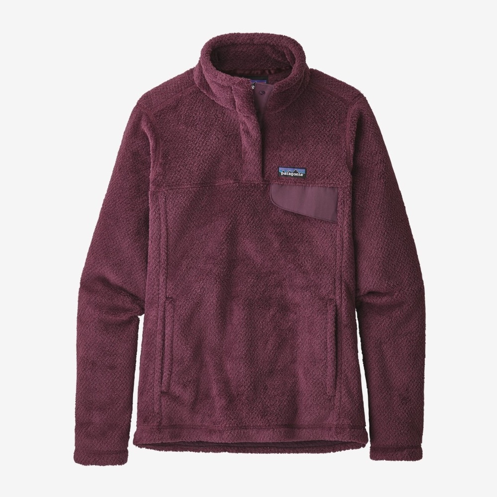 Patagonia Maroon Re Tool Snap Fleece